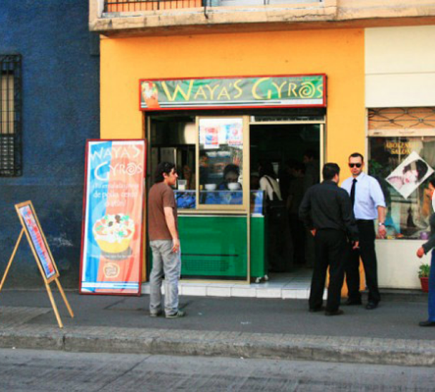 Wayas Gyros - Santiago Centro